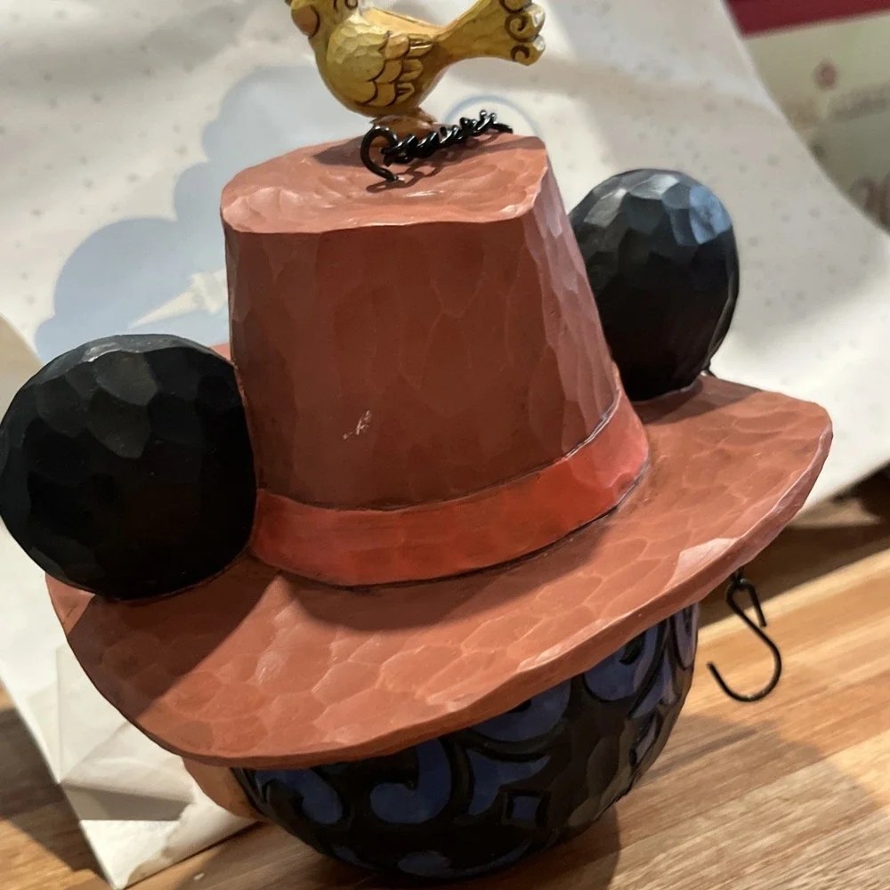 Disney Showcase Jim‎ Shore Mickey Welcome Home Birdhouse Rare